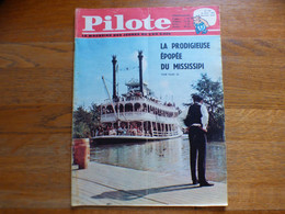 PILOTE N° 144  LE F.N.R.S III (2p) + PILOTORAMA MISSISSIPI RIVER +  (2p) + LA BATAILLE DE PAVIE (3p) + SAINT MALO (1p) - Pilote