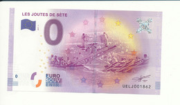 Billet Touristique 0 Euro - LES JOUTES DE SÈTE - UELJ - 2017-1  - N° 1862 - Other & Unclassified