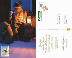 Finland Aland 2003 Christmas  -Saltviks Church-  Card  Cancelled First Day - Covers & Documents