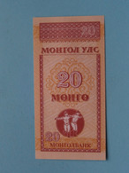 20 Mongo () Mongolia ( See SCAN ) UNC ! - Mongolie