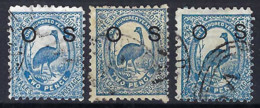 AUSTRALIE N.S.W. Service Ca.1888:  Le Y&T 22 Obl. Dent. Et Nuances Diverses - Used Stamps