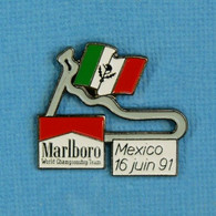 1 PIN'S //  ** CIRCUIT DU GRAND-PRIX DE MEXICO / 16 JUIN 1991 / MARLBORO ** - F1