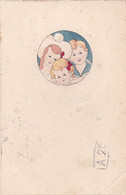 3817	263	Kaartje Uit 1908 (rechtsonder Een Vouw) - Humorous Cards