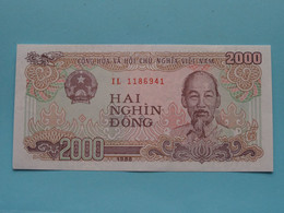 2000 HAI NGHIN DONG - 1988 () Vietnam ( Voir / See > Scans ) UNC ! - Vietnam