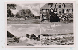 2278 NORDDORF / Amrum, Trachten, Friesenhaus.., 1952 - Nordfriesland