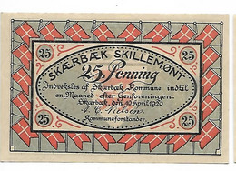 DANEMARK / SKAERBAEK SKILLEMONT / 25 PFENNIG 1920 - Sonstige – Europa