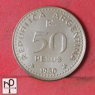 ARGENTINA 50 PESOS 1980 -      - (Nº50646) - Argentina