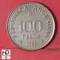 ARGENTINA 100 PESOS 1980 -      - (Nº50648) - Argentina