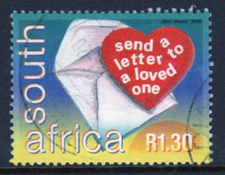 South Africa 2000 Single Stamp From The Set Issued To Celebrate World Post Day In Fine Used. - Oblitérés