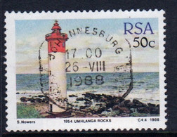 South Africa 1988 Single Stamp From The Set Issued To Celebrate Lighthouses In Fine Used. - Oblitérés