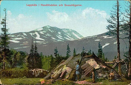 SWEDEN - LAPPKATA I HANDOLSDALEN OCH SNASAHOGARNE - EDIT GRANBERGS - 1910s (14248) - Sweden