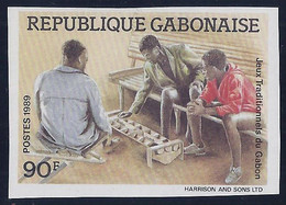 GABON 1989 - Yvert #668 - MNH ** - Sin Dentar RARO!... - Gabon (1960-...)