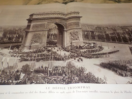 PHOTO LE DEFILE TRIOMPHAL PLACE DE L ETOILE 1918 - 1914-18