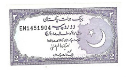 *pakistan 2 Rupee 1985-99 SIGNATURE ?    37(b)   Unc - Pakistan