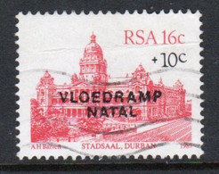 South  Africa 1987 Single Stamp To Celebrate Natal Flood Relief In Fine Used - Oblitérés