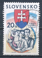 °°° SLOVENSKO - Y&T N°384 - 2003 °°° - Oblitérés