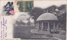 QS - THE SULPHUR SPRING - White Sulphur ZSprings. W. VA. - 1905 - Altri & Non Classificati