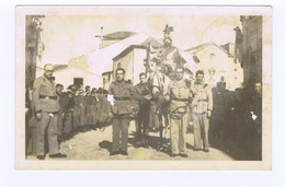 F1014) Portugal RARO Amador Fotográfico Castelo Branco Idanha-a-Nova Monsanto Procissão Religiosa   C.1939 (cansado) - Castelo Branco