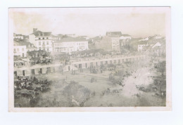 F1025) Portugal RARO Amador Fotográfico Castelo Branco Mercado Praça C.1939 ( Mto Cansado) - Castelo Branco