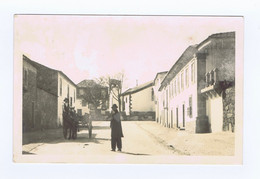 F1029) Portugal RARO Amador Fotográfico Região Castelo Branco Palácio E Rua Animada C.1939 ( Cansado) - Castelo Branco