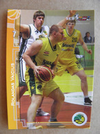 Basketball Card Lithuania Seb Bbl Baltic League Siauliai Team Player Vaicius - Autres & Non Classés