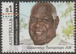 AUSTRALIA - USED 2017 $1.00 Legends - Aboriginal Leaders - Galarrwuy Yunupingu AM - Used Stamps