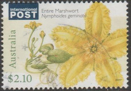 AUSTRALIA - USED 2017 $2.10 Waterplants, International - Entire Marshwort - Used Stamps