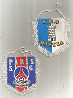 Delcampe - Fanion , Sports, Football , Double Face, FRANCE , Clubs , LOT DE 5 FANIONS, Frais Fr 3.35e - Altri & Non Classificati