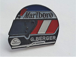 PINS F1 CASQUE MARLBORO G. BERGER / 33NAT - F1