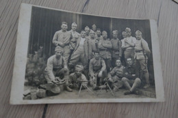 Carte Photo Militaria Wahn 1921 Soldats Mitrailleuse - Personnages