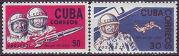 CUBA - KUBA - POSTAL  ROKETS + LABELS - **MNH - 1965 - North  America