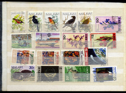 Malawi (Nyanja Malaŵi) - Stamps, Postzegels, Timbre Postal, Nice Stamps Good Value. Nice Lot - Malawi (1964-...)