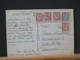 100/234 CP    SUEDE POUR DANMARK - Storia Postale