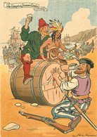 (XX) Illustrateur Jack Editions Barre Dayez " Au Temps De Jacques Cartier " Pirates Et Indiens - Barday