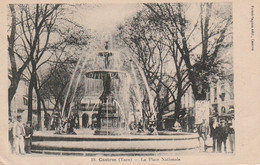 ***  81  *** CASTRES  La Place Nationale écrite TTB - Castres