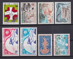 SPM - 1974 - ANNEE COMPLETE - YVERT N°433/440 **  MNH - - Unused Stamps