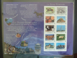 FRANCE Collector 2009 La Basse De Normandie Avec Timbre Faute Honfleur (with Ititneraire Timbre)  MNH**. (PPZ3-890)2009 - Collectors