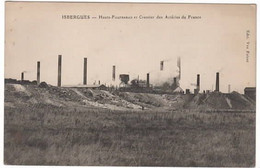 ISBERGUES  Hauts Fourneaux Et Crassier Des Aciéries De France - Isbergues