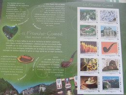 FRANCE Collector 2009 La Franche Comte (with Ititneraire Timbre)  MNH**. (PPZ3-890) - Collectors