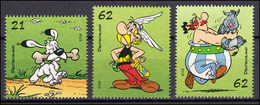 3175-3177 Einzelmarken Aus Block 80 Asterix - Dorfalltag, Satz ** Postfrisch - Unclassified