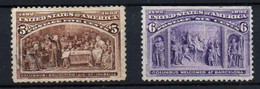 Estados Unidos Nº 85/6.  Año 1893 - Unused Stamps