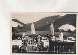 B6068) Terrassen Cafe Restaurant GRUBMAYR Am LUNZERSEE - NÖ - Kellner Gäste Terrasse ALT 1936 - Lunz Am See