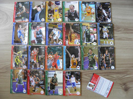 22 Different Cards Basketball Card Lithuania Latvia Estonia Seb Bbl Baltic League Teams Players - Altri & Non Classificati