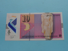 10 DENARI - 2018 > Macedonia ( Voir / See > Scans ) UNC ! - Macédoine Du Nord