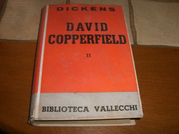 3 VOLUMI -DAVID COPPERFIELD DI DICKENS -VALLECCHI -1954 - Novelle, Racconti