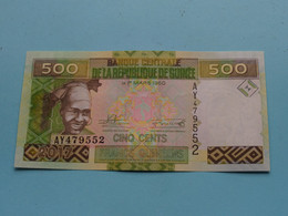 5 Cents Francs Guinéens (2017) Banque Centrale De La République Guinée ( For Grade, Please See Photo ) UNC ! - Guinea