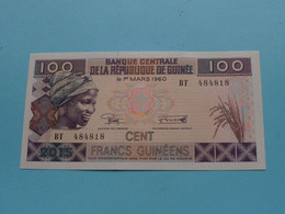 Cent Francs Guinéens (2015) Banque Centrale De La République Guinée ( For Grade, Please See Photo ) UNC ! - Guinea