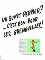 PUB  " PERRIER  "    1969  ( 52 ) - Perrier