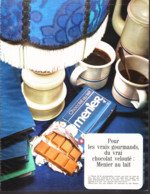 PUB CHOCOLAT  " MENIER "   1969  ( 12 ) - Chocolat