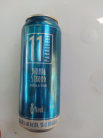 Lattina Italia - Birra 11 Paralleli Bionda - 50 Cl.  ( Vuota ) - Cans